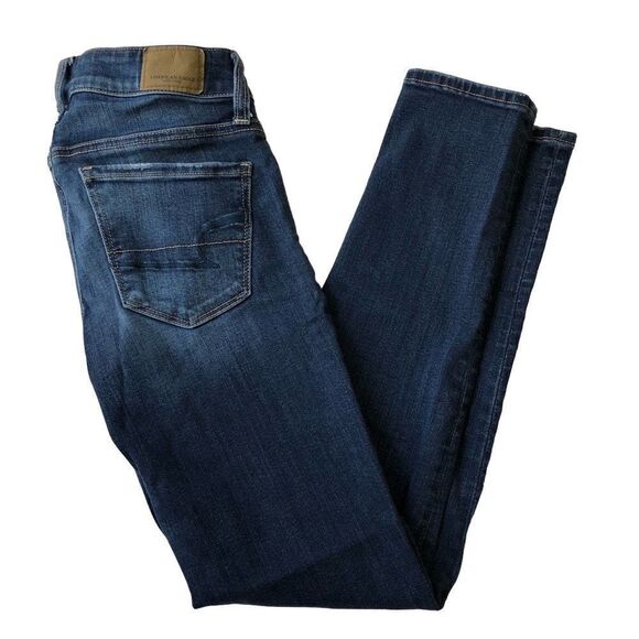American Eagle Outfitter’s High Rise Skinny Jeans - Women’s 0 - Picture 1 of 9